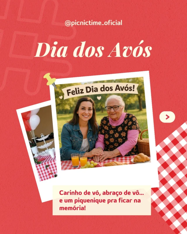 Minha avó era picniclover! ❤

Sempre encontrou na mesa o meio para reunir a família com muito carinho e quitutes deliciosos da vovó, hummm que saudade!

A sua avó também era picniclover? Responde nos comentários ou compartilha essa lembrança nos stories!

👉 Neste Dia dos Avós, viva esse momento com eles de forma especial!
Monte seu kit no site ou passe na @‌casaflordesemente

#diadosavós #kitpiquenique #momentosemfamilia #picniclover #memórias